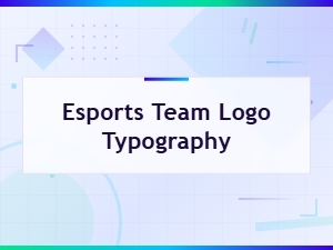 Best Typography Fonts for Esports Team Gaming Logos
