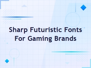 Sharp Futuristic Fonts for Gaming Brands and Esports Logos